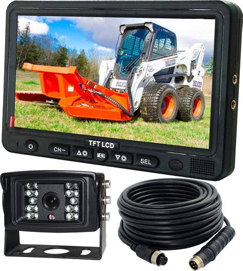 skid steer rear camera|skid steer backup camera kit.